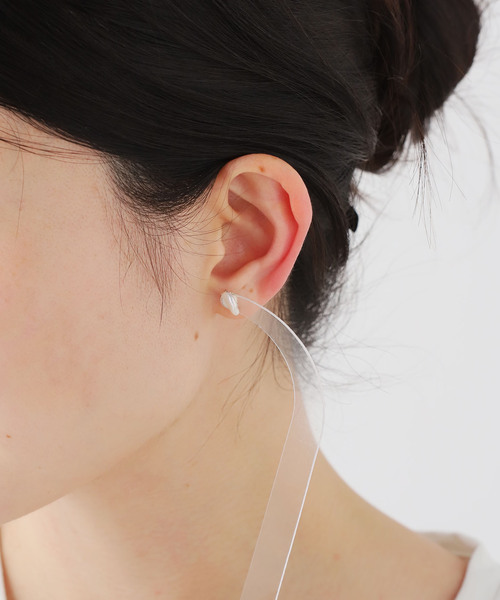 JOURNAL STANDARD(ジャーナルスタンダード)の「【MUSSELS AND MUSCLES/マッソーズアンドマッソーズ 】KESHI PEARL EARSTUD(ピアス(片耳用)・レディース・シルバー・FREE)」の8枚目の写真