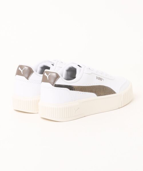 PUMA（プーマ）の「【PUMA】キャリーナ ミア シークイン（スニーカー・レディース・ホワイト・24.5cm/24.0cm/23.5cm/23.0cm/25.0cm）」の2枚目の写真