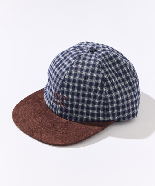 FREAK'S STORE(フリークスストア)の「BetterDays studio × FREAK'S STORE 2トーン フラットバイザー チェック キャップ(キャップ・メンズ・ブラック/ベージュ/ネイビー/ブラウン/グレー/その他9・ONE SIZE)」の5枚目の写真