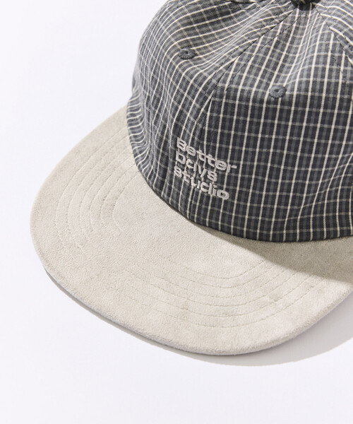 FREAK'S STORE(フリークスストア)の「BetterDays studio × FREAK'S STORE 2トーン フラットバイザー チェック キャップ(キャップ・メンズ・ブラック/ベージュ/ネイビー/ブラウン/グレー/その他9・ONE SIZE)」の9枚目の写真