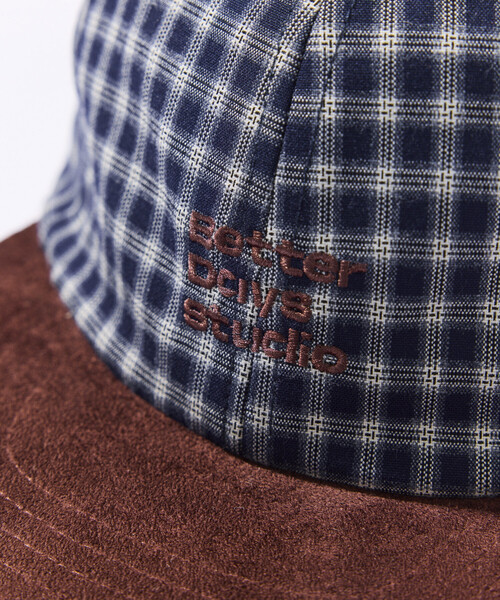 FREAK'S STORE(フリークスストア)の「BetterDays studio × FREAK'S STORE 2トーン フラットバイザー チェック キャップ(キャップ・メンズ・ブラック/ベージュ/ネイビー/ブラウン/グレー/その他9・ONE SIZE)」の22枚目の写真