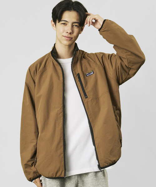 FREAK'S STORE(フリークスストア)の「限定展開 リラックスフィット ナイロン フリース リバーシブルブルゾン(ブルゾン・メンズ・レオパード/ベージュ/その他/チャコールグレー/ネイビー/ブラック/オリーブ・SMALL/MEDIUM/LARGE/X-LARGE)」の4枚目の写真