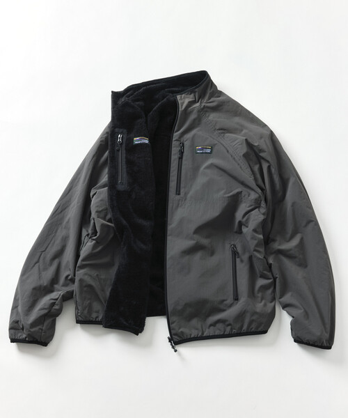 FREAK'S STORE(フリークスストア)の「限定展開 リラックスフィット ナイロン フリース リバーシブルブルゾン(ブルゾン・メンズ・レオパード/ベージュ/その他/チャコールグレー/ネイビー/ブラック/オリーブ・SMALL/MEDIUM/LARGE/X-LARGE)」の3枚目の写真