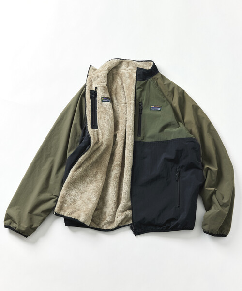 FREAK'S STORE(フリークスストア)の「限定展開 リラックスフィット ナイロン フリース リバーシブルブルゾン(ブルゾン・メンズ・レオパード/ベージュ/その他/チャコールグレー/ネイビー/ブラック/オリーブ・SMALL/MEDIUM/LARGE/X-LARGE)」の7枚目の写真