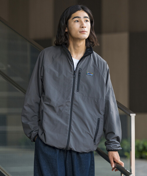 FREAK'S STORE(フリークスストア)の「限定展開 リラックスフィット ナイロン フリース リバーシブルブルゾン(ブルゾン・メンズ・レオパード/ベージュ/その他/チャコールグレー/ネイビー/ブラック/オリーブ・SMALL/MEDIUM/LARGE/X-LARGE)」の10枚目の写真