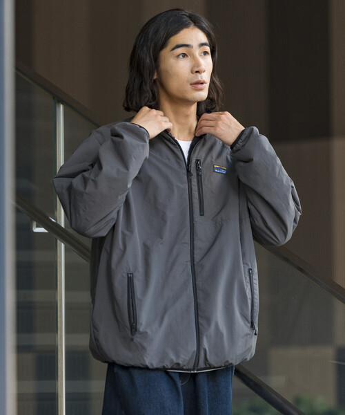 FREAK'S STORE(フリークスストア)の「限定展開 リラックスフィット ナイロン フリース リバーシブルブルゾン(ブルゾン・メンズ・レオパード/ベージュ/その他/チャコールグレー/ネイビー/ブラック/オリーブ・SMALL/MEDIUM/LARGE/X-LARGE)」の11枚目の写真