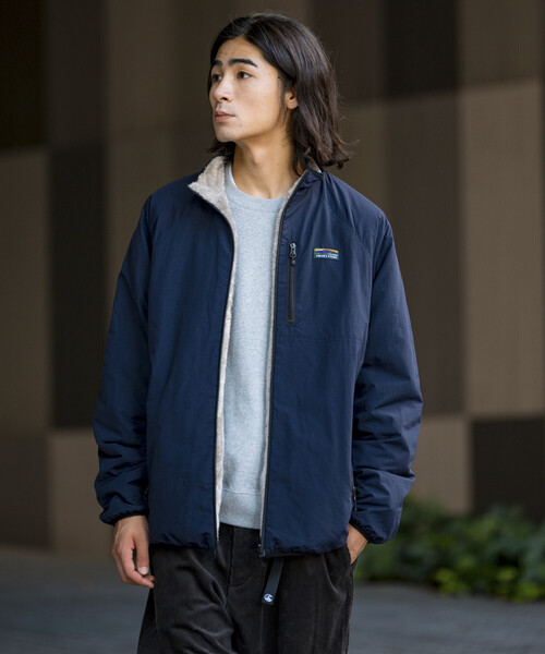 FREAK'S STORE(フリークスストア)の「限定展開 リラックスフィット ナイロン フリース リバーシブルブルゾン(ブルゾン・メンズ・レオパード/ベージュ/その他/チャコールグレー/ネイビー/ブラック/オリーブ・SMALL/MEDIUM/LARGE/X-LARGE)」の13枚目の写真