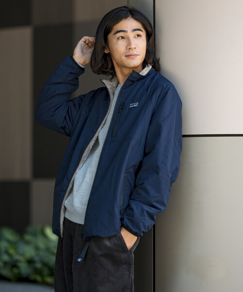 FREAK'S STORE(フリークスストア)の「限定展開 リラックスフィット ナイロン フリース リバーシブルブルゾン(ブルゾン・メンズ・レオパード/ベージュ/その他/チャコールグレー/ネイビー/ブラック/オリーブ・SMALL/MEDIUM/LARGE/X-LARGE)」の15枚目の写真