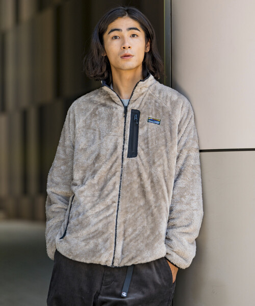 FREAK'S STORE(フリークスストア)の「限定展開 リラックスフィット ナイロン フリース リバーシブルブルゾン(ブルゾン・メンズ・レオパード/ベージュ/その他/チャコールグレー/ネイビー/ブラック/オリーブ・SMALL/MEDIUM/LARGE/X-LARGE)」の22枚目の写真