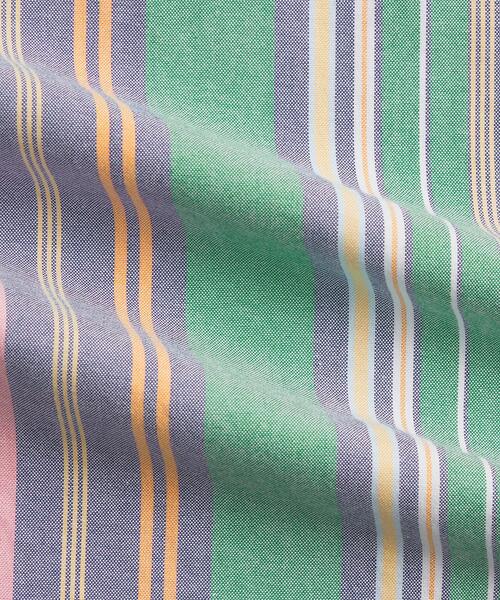 POLO RALPH LAUREN(ポロ ラルフ ローレン)の「クラシック フィット ストライプド オックスフォード シャツ(シャツ/ブラウス・メンズ・ネイビー系1・L/M/S)」の4枚目の写真