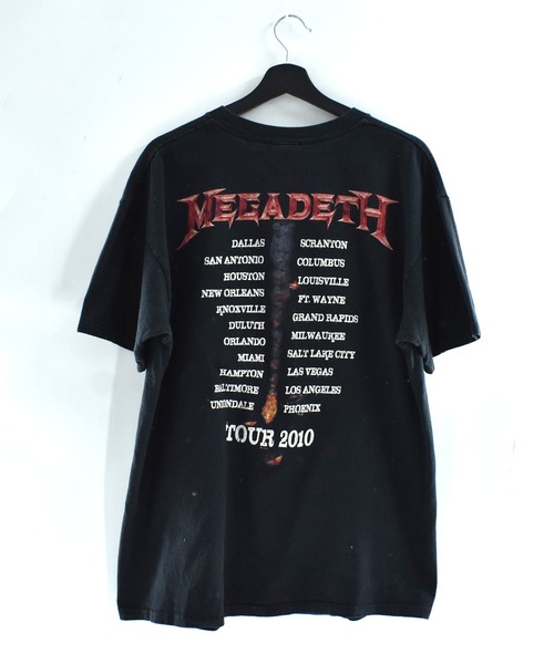 VINTAGE(ヴィンテージ)の「【USED】anvil “MEGADEATH” バンド Tシャツ(Tシャツ/カットソー・メンズ・ブラック・X-LARGE)」の8枚目の写真