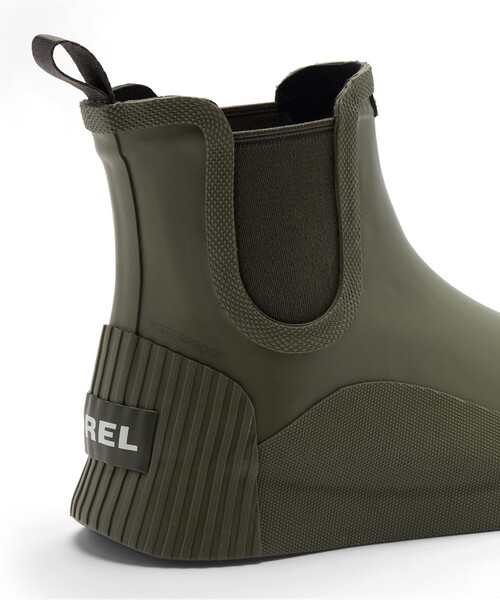 SOREL(ソレル)の「防水 SOREL/ アウトアンドアバウト4チェルシー レイン ウォータープルーフ /ソレル(ブーツ・レディース・ブラック/ベージュ/グリーン・22.5cm/23.5cm/24.5cm/25.5cm/23.0cm/24.0cm/25.0cm/26.0cm)」の21枚目の写真