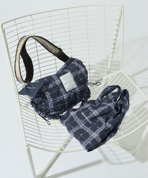 THEATRE PRODUCTS(シアタープロダクツ)の「【THEATRE PRODUCTS別注】エコバッグ付きギャザーショルダーバッグ(ショルダーバッグ・レディース・カーキ/ネイビー/ブラック・ONE SIZE)」の19枚目の写真