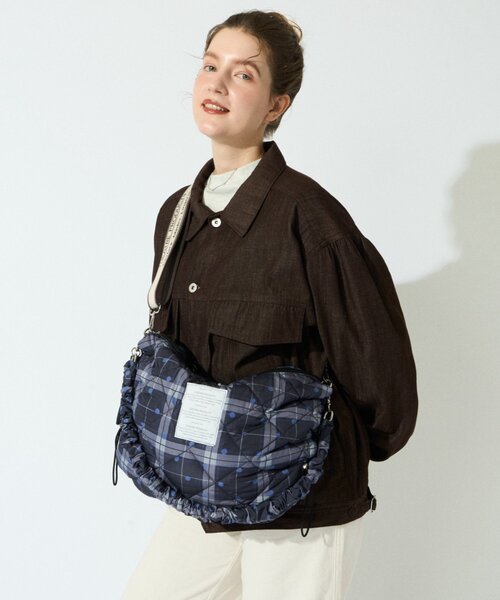 THEATRE PRODUCTS(シアタープロダクツ)の「【THEATRE PRODUCTS別注】エコバッグ付きギャザーショルダーバッグ(ショルダーバッグ・レディース・カーキ/ネイビー/ブラック・ONE SIZE)」の22枚目の写真