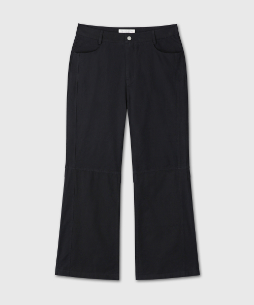 DIVEIN（ダイブイン）の「LOUNGE COTTON FLARE PANTS (BLACK)（その他パンツ・メンズ・その他・1/2/0）」の2枚目の写真