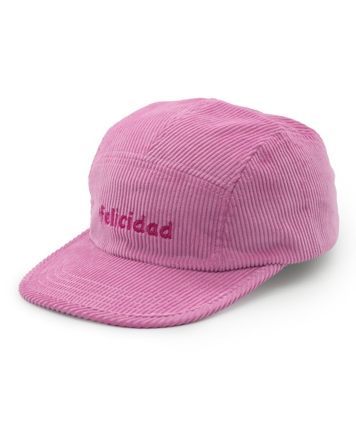 polcadot（ポルカドット）の「FELICIDAD JET CAP/コーディロイ ジェットキャップ（キャップ・レディース・ブラック/ピンク/ブルー/ブラウン・FREE）」の6枚目の写真