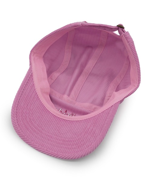 polcadot（ポルカドット）の「FELICIDAD JET CAP/コーディロイ ジェットキャップ（キャップ・レディース・ブラック/ピンク/ブルー/ブラウン・FREE）」の9枚目の写真