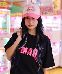 ATMARK（アットマーク）の「《FREEサイズ / UNISEX》ATMARK　トライバルクラウン　メッシュキャップ（キャップ）」