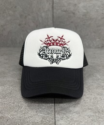 ATMARK（アットマーク）の「《FREEサイズ / UNISEX》ATMARK　トライバルクラウン　メッシュキャップ（キャップ）」