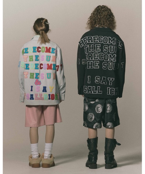 DISCOVERED(ディスカバード)の「DISCOVERED WAPPEN JACKET (DC-SS27-JK-04)(その他アウター・メンズ・ブラック/グレー・1/3)」の2枚目の写真