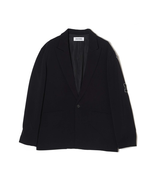 DISCOVERED(ディスカバード)の「DISCOVERED WAPPEN JACKET (DC-SS27-JK-04)(その他アウター・メンズ・ブラック/グレー・1/3)」の3枚目の写真
