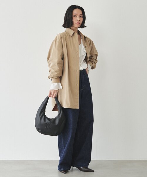 russet（ラシット）の「エンボスモノグラムサークルバッグ（トートバッグ・レディース・ブラック/ダークブラウン/ライトグレー・FREE）」の15枚目の写真