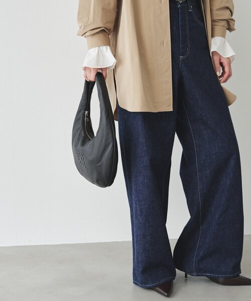 russet（ラシット）の「エンボスモノグラムサークルバッグ（トートバッグ・レディース・ブラック/ダークブラウン/ライトグレー・FREE）」の17枚目の写真