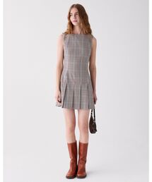 kate spade new york | シェパード チェック ベルテッド スーティング ドレス(ワンピース)