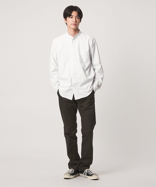 green label relaxing(グリーンレーベルリラクシング)の「アーバンスリムフィット チノパンツ S2(チノパンツ・メンズ・ダークグレー/ダークブラウン/ブラック/ベージュ・M/S/L/XL)」の8枚目の写真