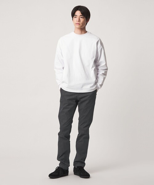 green label relaxing(グリーンレーベルリラクシング)の「アーバンスリムフィット チノパンツ S2(チノパンツ・メンズ・ダークグレー/ダークブラウン/ブラック/ベージュ・M/S/L/XL)」の10枚目の写真