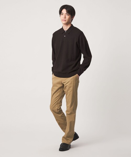 green label relaxing(グリーンレーベルリラクシング)の「アーバンスリムフィット チノパンツ S2(チノパンツ・メンズ・ダークグレー/ダークブラウン/ブラック/ベージュ・M/S/L/XL)」の11枚目の写真