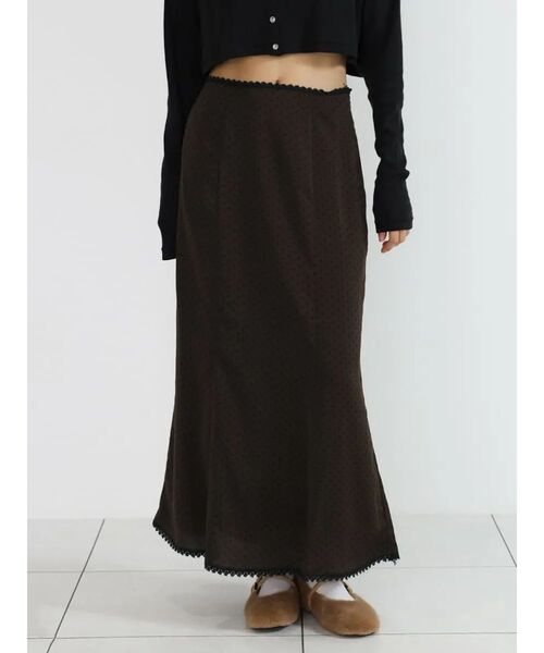 セール】Dot lace trim skirt（スカート）｜FIKA.（フィーカ）の