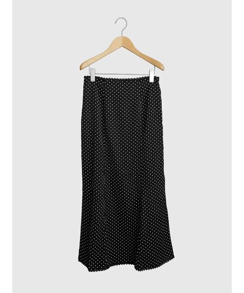 FIKA.(フィーカ)の「Dot lace trim skirt(スカート・レディース・ダークブラウン/ブラック/ベージュ・MEDIUM)」の5枚目の写真