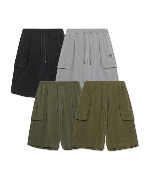 LIFE WORK（ライフワーク）の「ハイドプリーツラドック7部バミューダカーゴパンツ（その他パンツ・メンズ・ブラック/グレー/カーキ/ダークカーキ・SMALL/MEDIUM/LARGE）」の5枚目の写真