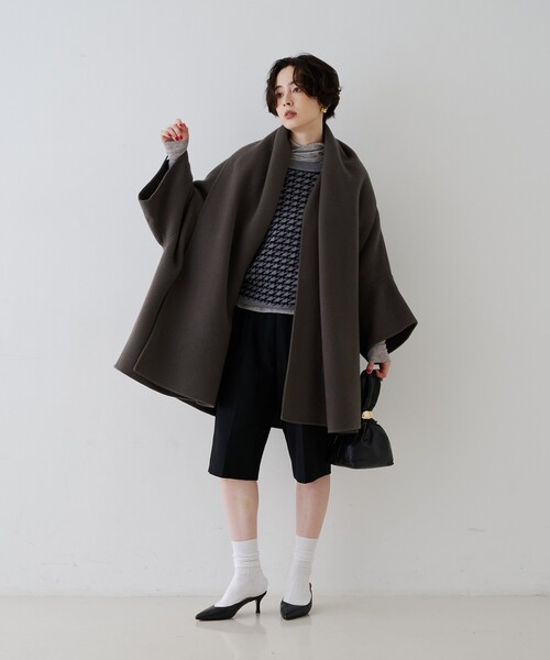 Rouge vif(ルージュヴィフ)の「HORSE柄ジャガードニットプルオーバー(ニット/セーター・レディース・ブラウン系その他/グレー系その他・フリー)」の14枚目の写真