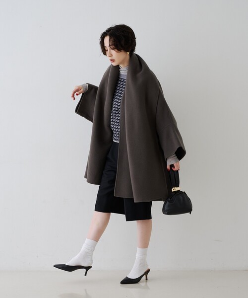 Rouge vif(ルージュヴィフ)の「HORSE柄ジャガードニットプルオーバー(ニット/セーター・レディース・ブラウン系その他/グレー系その他・フリー)」の15枚目の写真