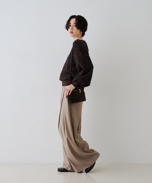 Rouge vif(ルージュヴィフ)の「HORSE柄ジャガードニットプルオーバー(ニット/セーター・レディース・ブラウン系その他/グレー系その他・フリー)」の20枚目の写真