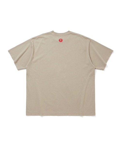 ICECREAM（アイスクリーム）の「GARMENT DYE COTTON  T-SHIRT _CONE & BONE（Tシャツ/カットソー・メンズ・チャコールグレー/グレー・SMALL/MEDIUM/LARGE/X-LARGE）」の9枚目の写真