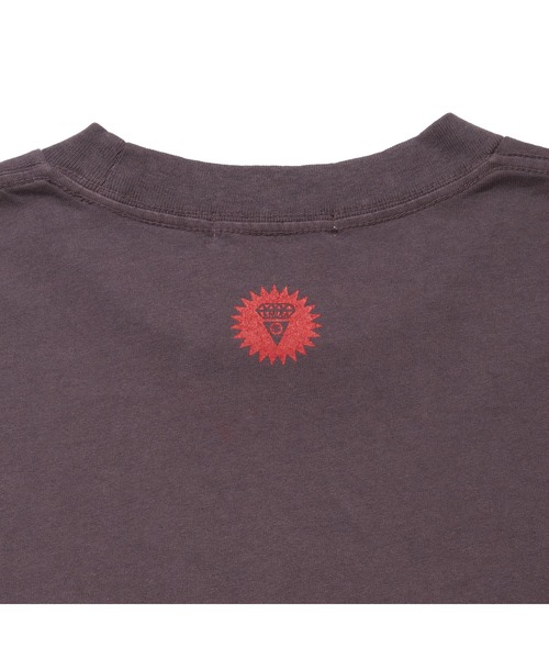 ICECREAM（アイスクリーム）の「GARMENT DYE COTTON  T-SHIRT _CONE & BONE（Tシャツ/カットソー・メンズ・チャコールグレー/グレー・SMALL/MEDIUM/LARGE/X-LARGE）」の6枚目の写真