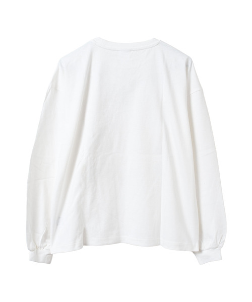RiCO SUCRE(リコシュクレ)の「【レディース】モンチッチ 長袖Tシャツ(Tシャツ/カットソー・レディース・ブラック系3/ブラック系/オフホワイト/ホワイト系3/ホワイト系/ブラック系2/ブラック/ホワイト系2・FREE)」の18枚目の写真