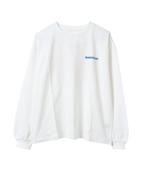RiCO SUCRE(リコシュクレ)の「【レディース】モンチッチ 長袖Tシャツ(Tシャツ/カットソー・レディース・ブラック系3/ブラック系/オフホワイト/ホワイト系3/ホワイト系/ブラック系2/ブラック/ホワイト系2・FREE)」の19枚目の写真