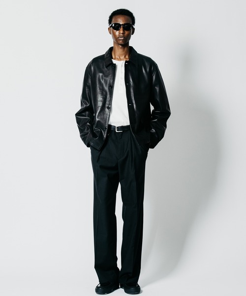 CRIMIE(クライミー)の「SHEEP LEATHER BLOUSON JACKET(ブルゾン・メンズ・ブラック・L/M/S/XXL/XL)」の7枚目の写真