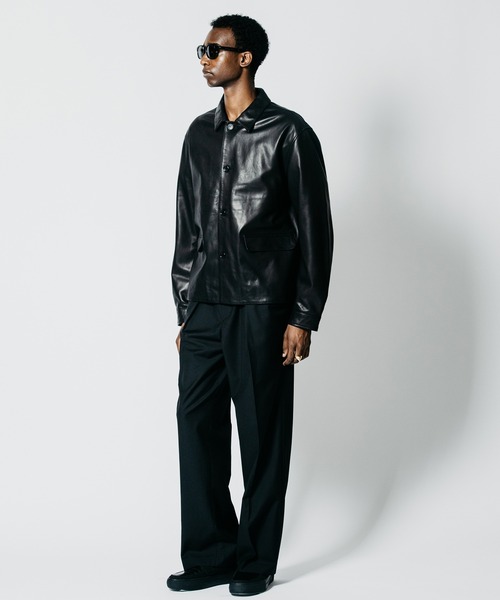 CRIMIE(クライミー)の「SHEEP LEATHER BLOUSON JACKET(ブルゾン・メンズ・ブラック・L/M/S/XXL/XL)」の10枚目の写真