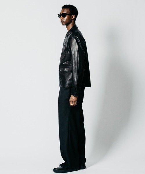 CRIMIE(クライミー)の「SHEEP LEATHER BLOUSON JACKET(ブルゾン・メンズ・ブラック・L/M/S/XXL/XL)」の11枚目の写真