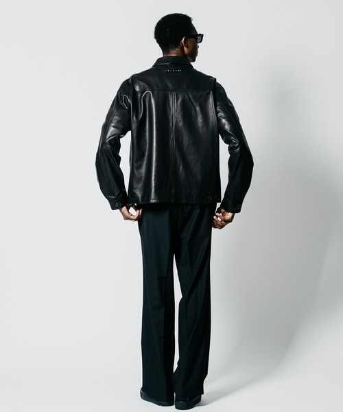 CRIMIE(クライミー)の「SHEEP LEATHER BLOUSON JACKET(ブルゾン・メンズ・ブラック・L/M/S/XXL/XL)」の12枚目の写真