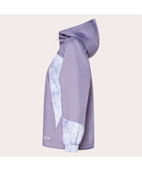 OAKLEY(オークリー)の「オークリー RADIANT SUPPLE JKT 10.0/ジャケット/スポーツ・トレーニング/レディース/OAKLEY(ナイロンジャケット・レディース・パープル/ホワイト/ブラック・L/XS/S/M)」の8枚目の写真