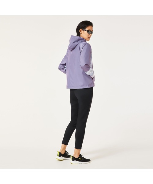 OAKLEY(オークリー)の「オークリー RADIANT SUPPLE JKT 10.0/ジャケット/スポーツ・トレーニング/レディース/OAKLEY(ナイロンジャケット・レディース・パープル/ホワイト/ブラック・L/XS/S/M)」の12枚目の写真