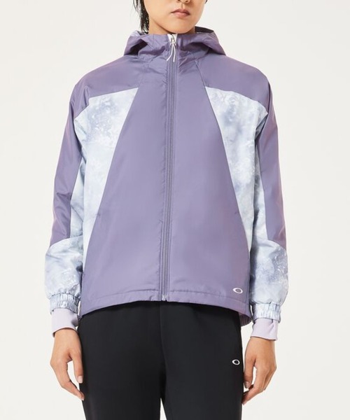 OAKLEY(オークリー)の「オークリー RADIANT SUPPLE JKT 10.0/ジャケット/スポーツ・トレーニング/レディース/OAKLEY(ナイロンジャケット・レディース・パープル/ホワイト/ブラック・L/XS/S/M)」の10枚目の写真