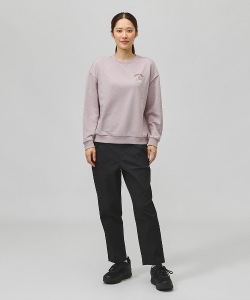 PUMA（プーマ）の「プーマ PUMA ALPEN CREW SWEAT CHILL（スウェット・レディース・ブラウン/スモークピンク・S/M/L/XL）」の10枚目の写真