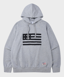 デイジー ウォッシュ USA FLAG フードTシャツ (JR5THU833MG)